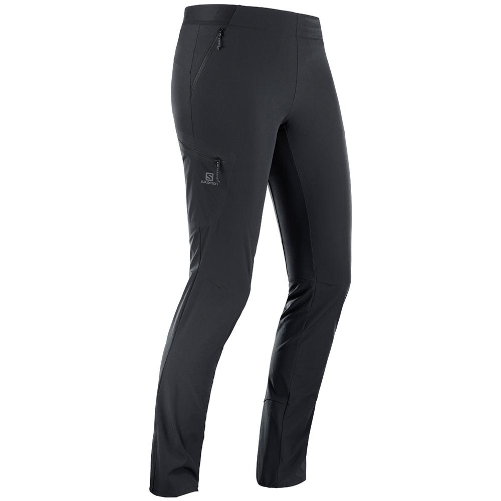 SALOMON WAYFARER ALPINE W Philippines - Women's Pants - Black | 539470-MWF